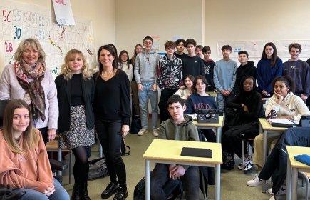 Retour d’expérience des élèves du collège Saint André de Colmar - Espoir en tête
